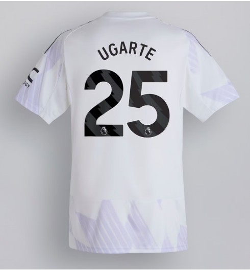 Manchester United Manuel Ugarte #25 Bortedrakt 2025-26 Korte ermer Manchester United Manuel Ugarte #25 Bortedrakt 2025-26 Korte ermer